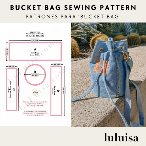 Free bucket bag pattern sale