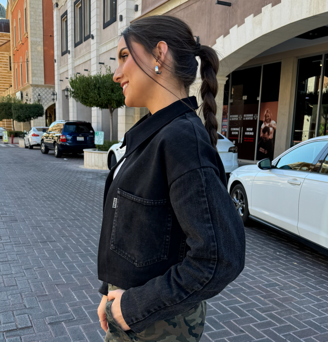 cropped jean jacket upcycle jeans into a jacket upcycling denim pants into a crop jacket shacket shirt sewing patterns luluisa scissors denim imluluisa patrones designerluisa chamarra de mezclilla patchwork jacket patchwork chaqueta luluisa