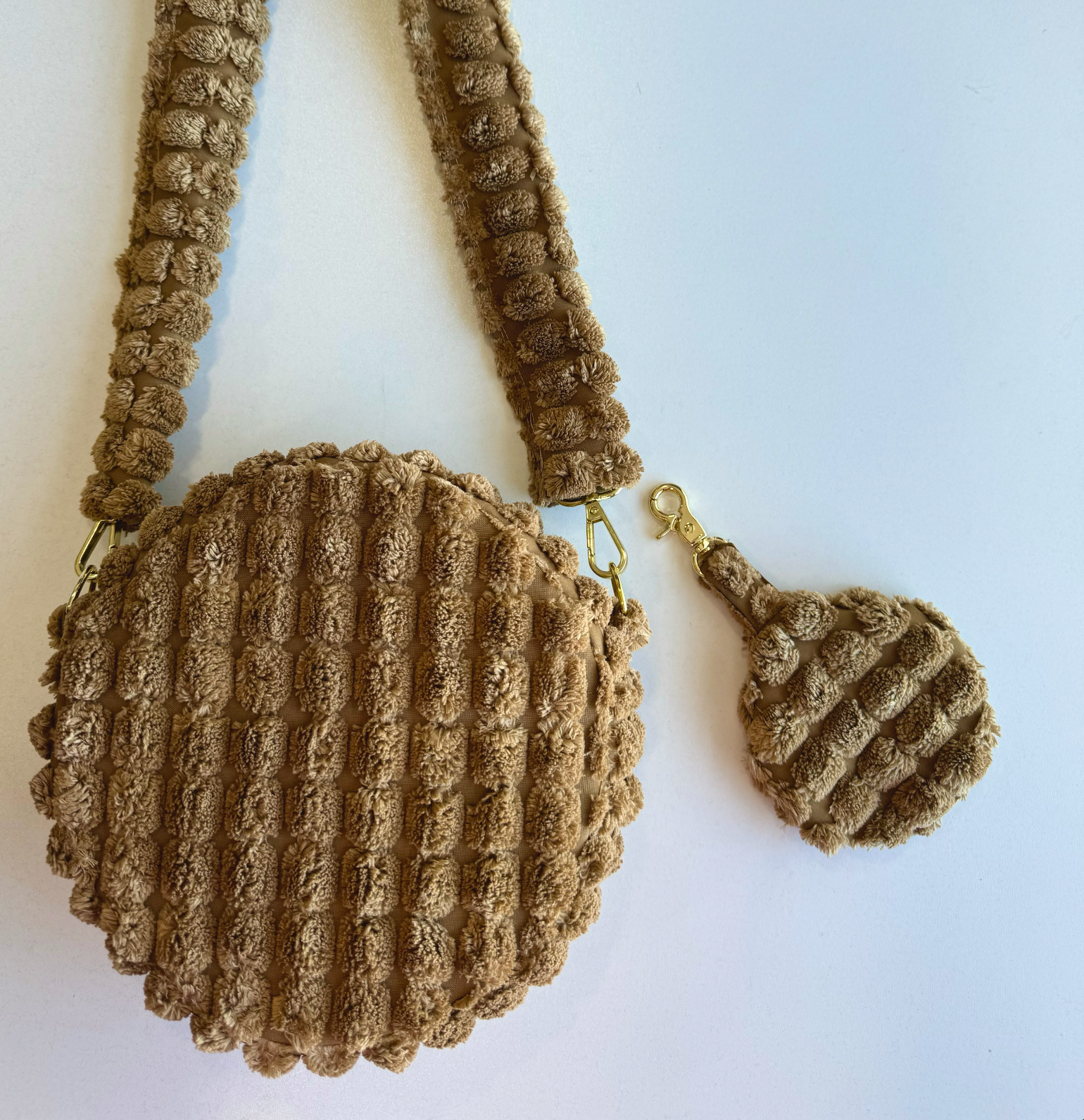 small waffle round bag quilted luluisa designerluisa pattern_moldes costura bolsa redonda