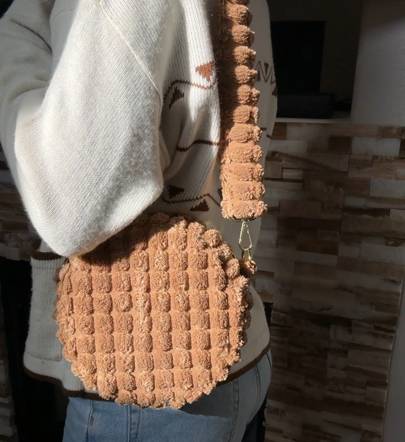 small waffle round bag quilted luluisa designerluisa pattern_moldes costura bolsa redonda