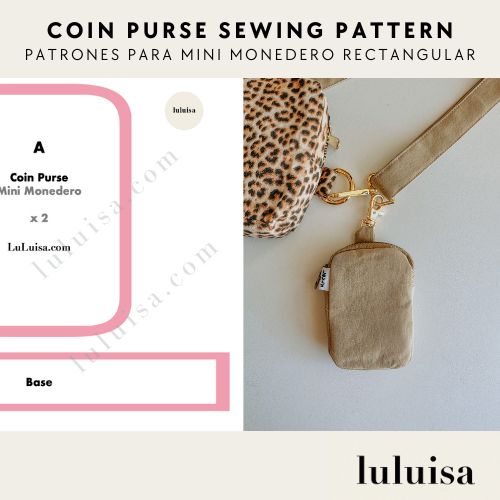 Mini Coin Purse Sewing Pattern