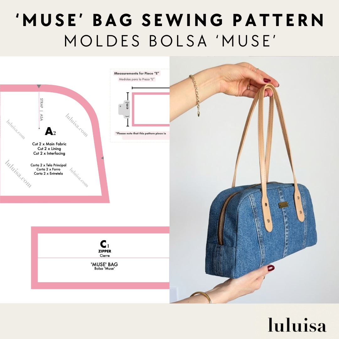 Shoulder Bag Bowling Bag Sewing Pattern image by luluisa