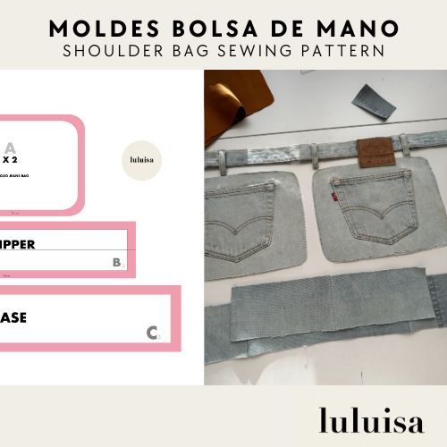 bolsa de mano luluisa moldes designerluisa sewing patterns moldes costura luisa