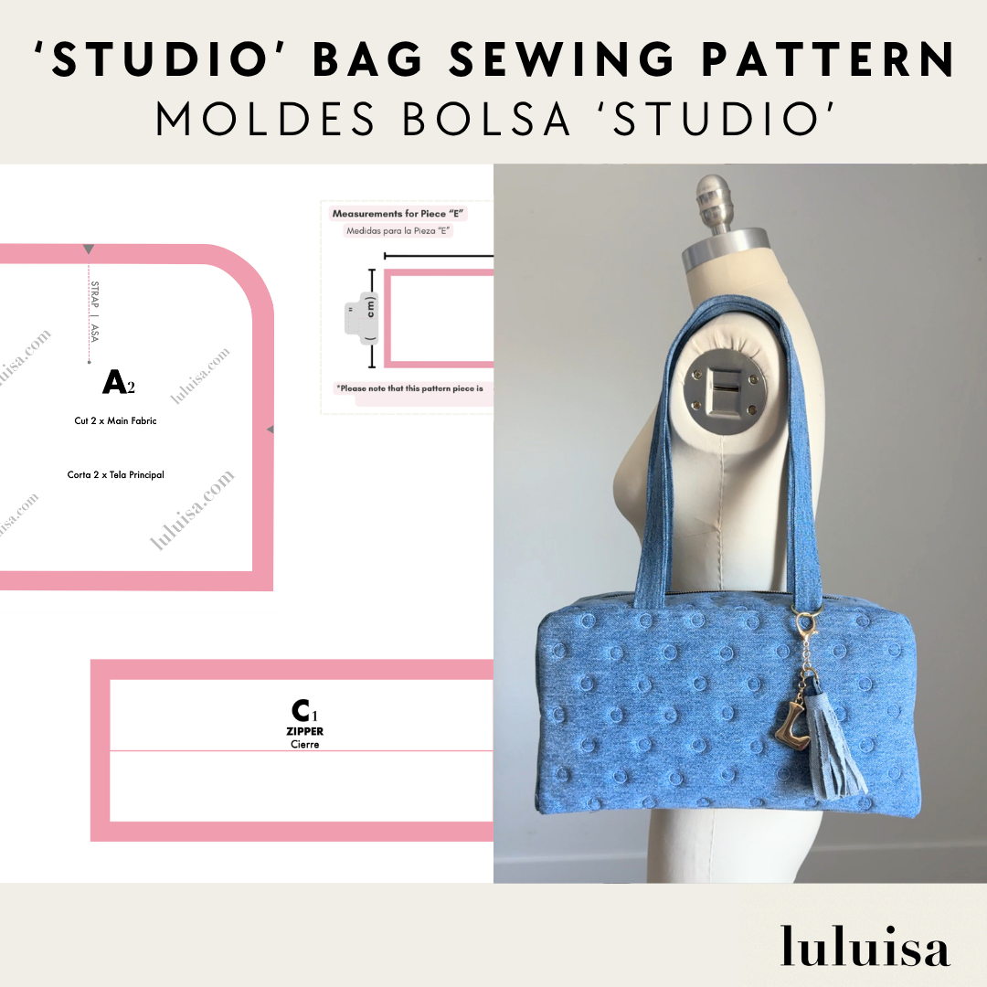 The Studio Bag Sewing Pattern
